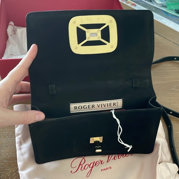 NWT Roger Vivier Choc Disco Mini Bag - brand new, never used - $3500 retail! - Picture 8 of 16